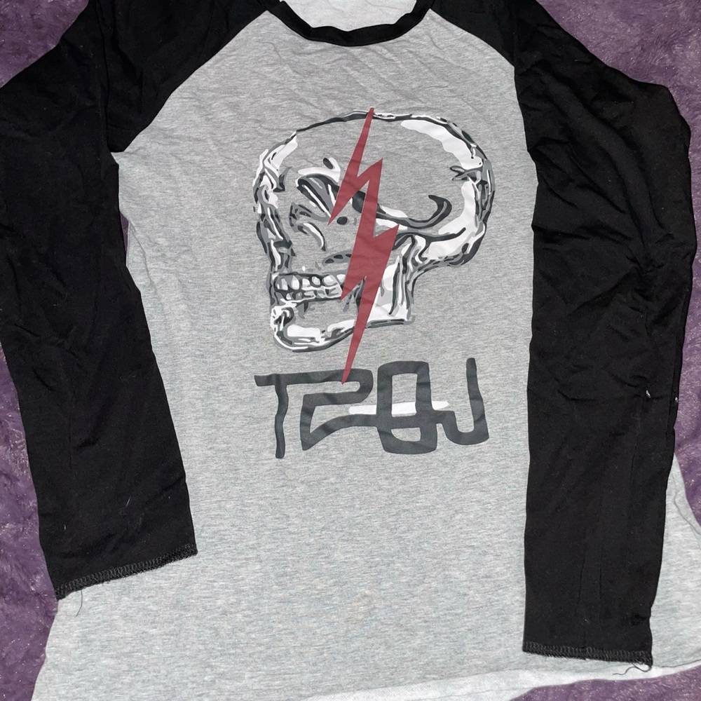 Women Y2k Gothic Oversized Top Grunge Aesthetic Graphic Long Sleeve T Shirts